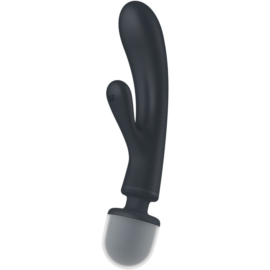 SATISFYER - TRIPLE LOVER MASAJEADOR VIBRADOR RABBIT ROSA