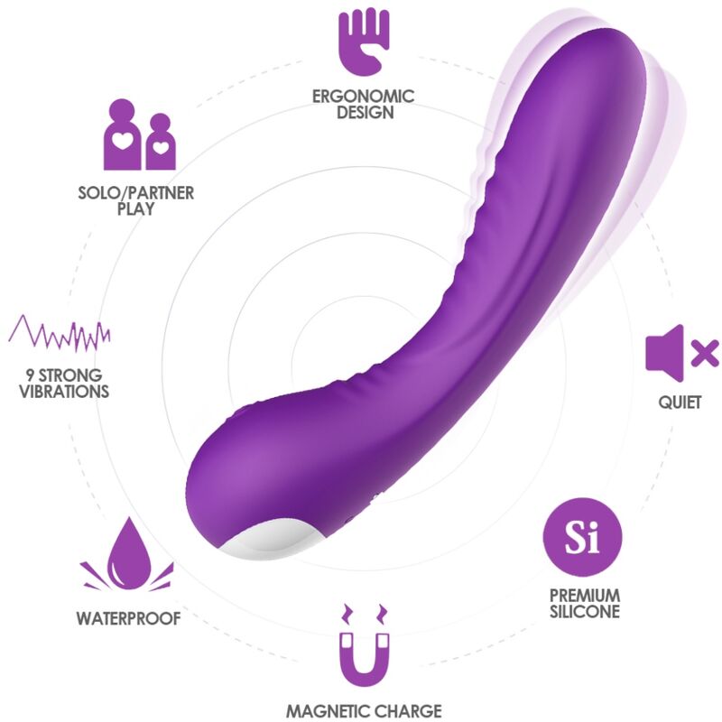 ARMONY - LEGEND VIBRADOR SILICONA VIOLETA