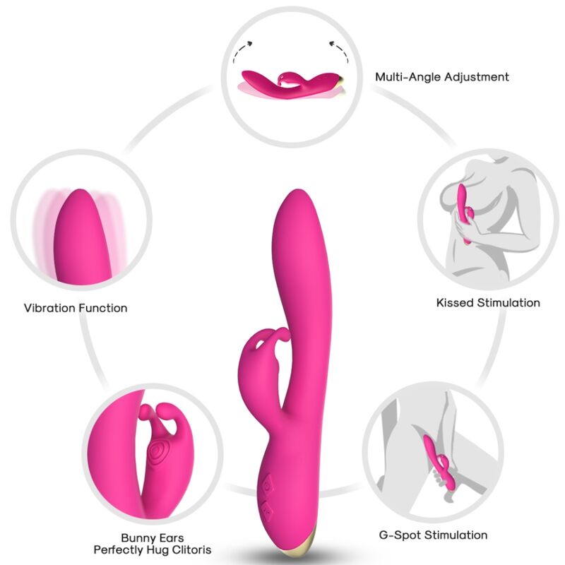 ARMONY - BONNIE VIBRADOR RABBIT FUCSIA