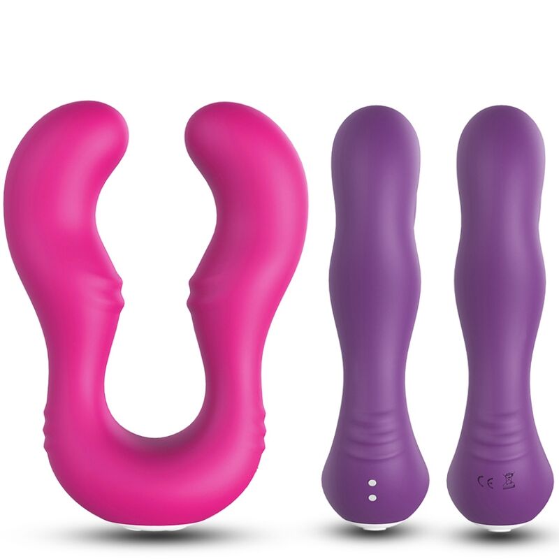 ARMONY - SERAPH VIBRADOR DOBLE CONTROL REMOTO FUCSIA