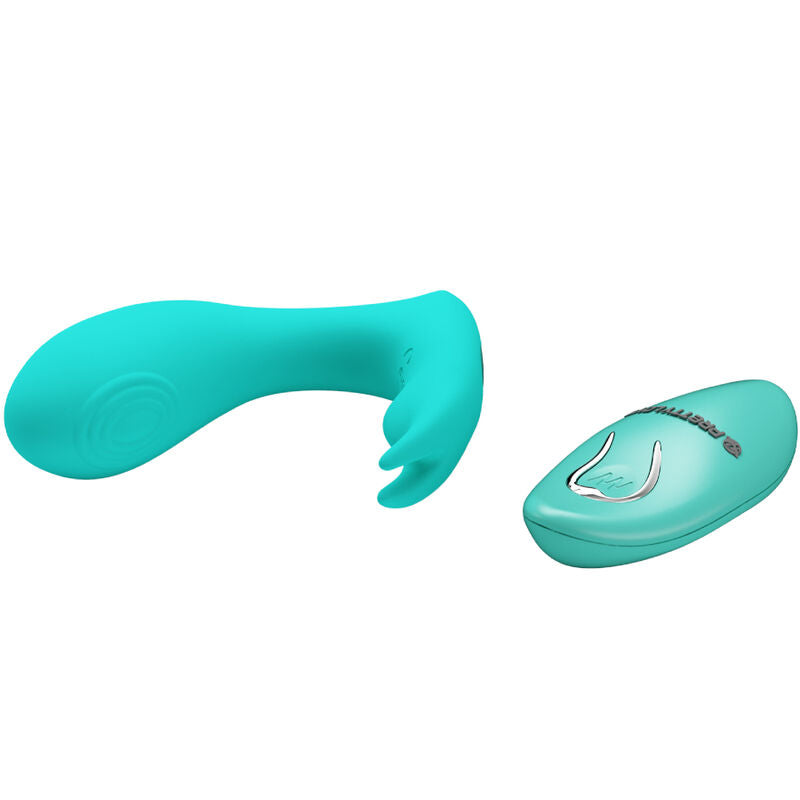 PRETTY LOVE - IDABELLE VIBRATION &amp; PULSATION REMOTE CONTROL BLUE