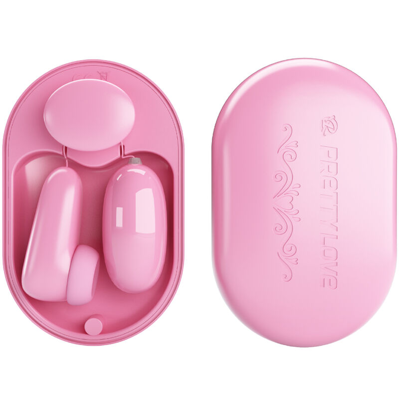 PRETTY LOVE - MAGIC BOX VIBRATING BULLET &amp; PINK STIMULATOR