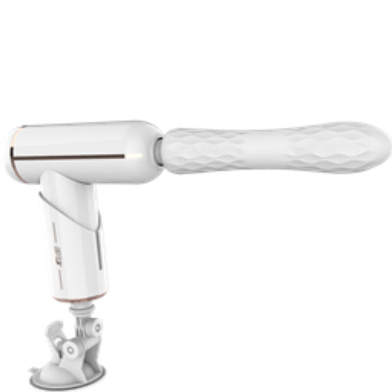 ARMONY - FKING MACHINE VIBRADOR AJUSTABLE & AUTOMATICO BLANCO