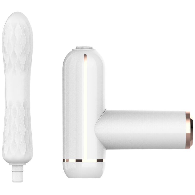 ARMONY - FKING MACHINE VIBRADOR AJUSTABLE & AUTOMATICO BLANCO