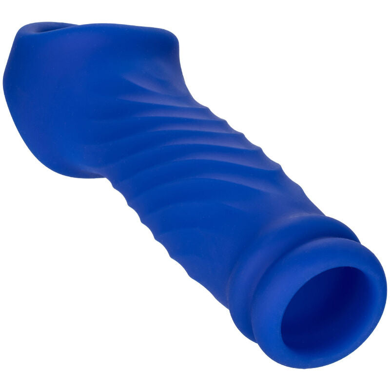 CALEXOTICS - ADMIRAL WAVE FUNDA PENE SILICONA LÍQUIDA AZUL