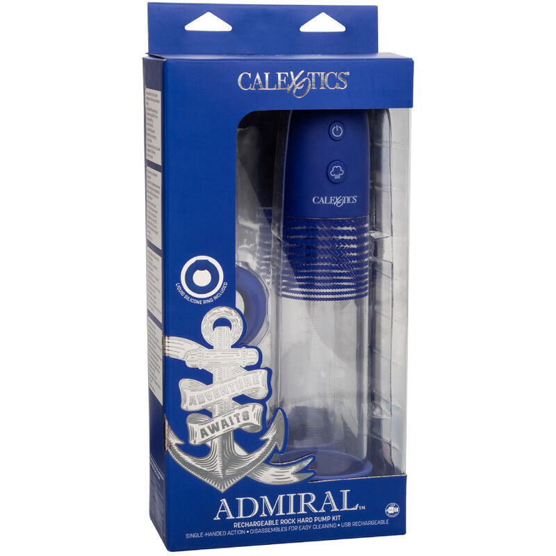 CALEXOTICS - ADMIRAL KIT BOMBA DE ERECCION RECARGABLE