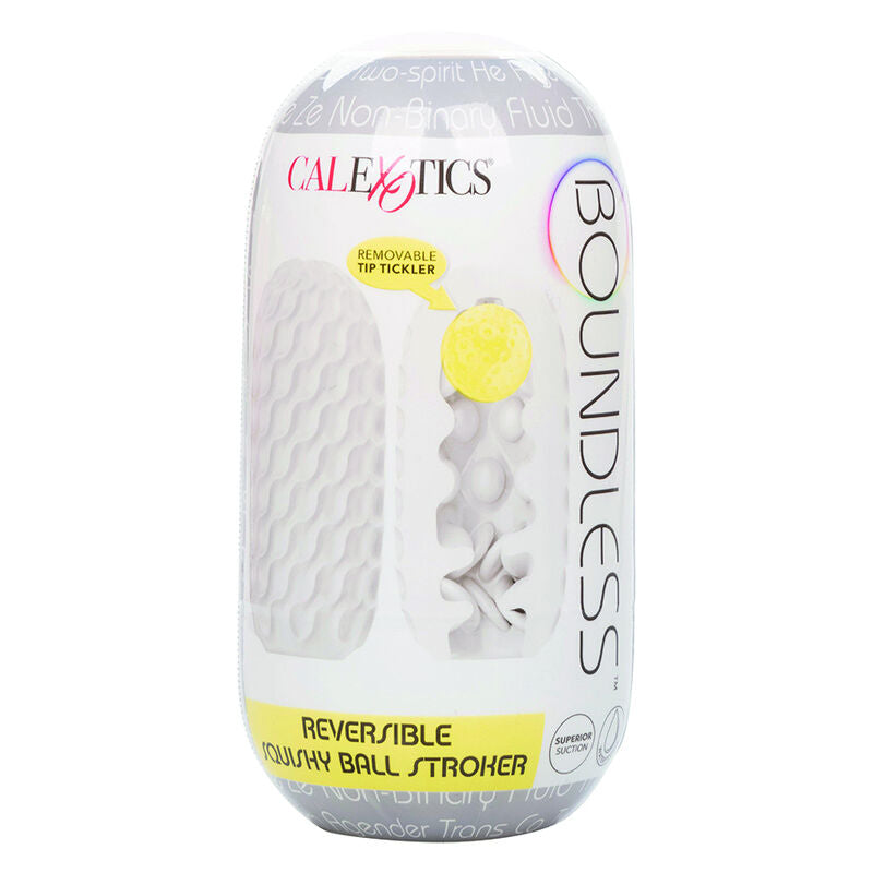 CALEXOTICS - BOUNDLESS STROKER SOFT REVERSIBLE YELLOW