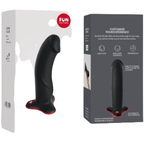 FUN FACTORY - THE BOSS DILDO REALISTICO NEGRO