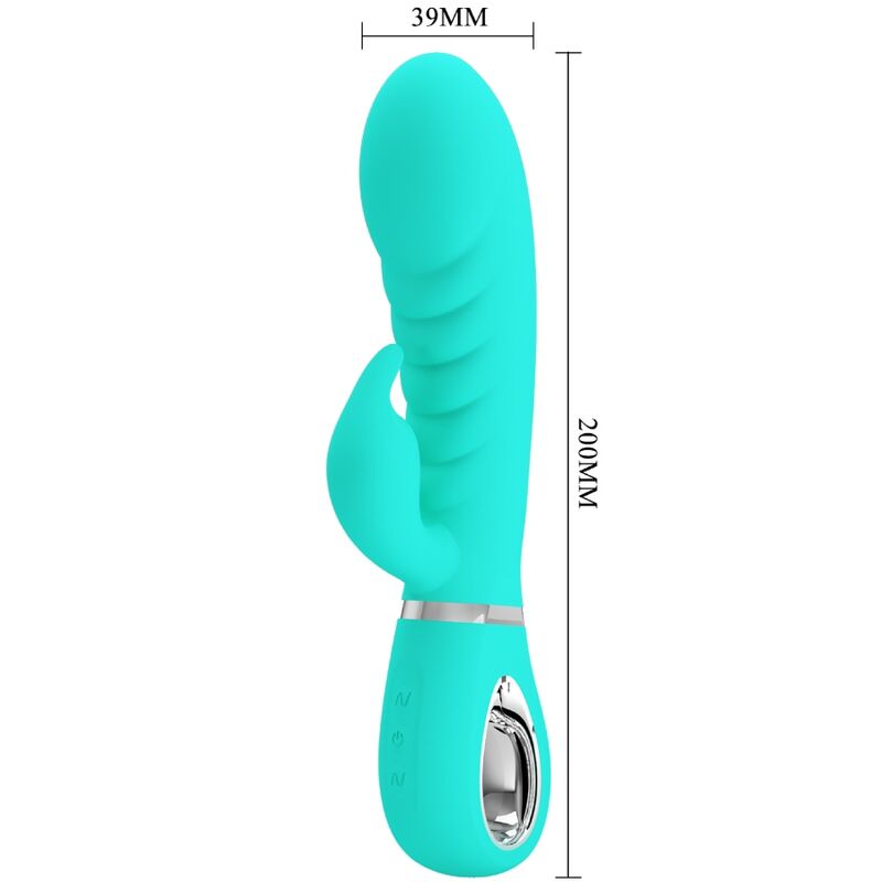 PRETTY LOVE - PRESCOTT MULTIFUNCTION G-SPOT VIBRATOR WATER GREEN