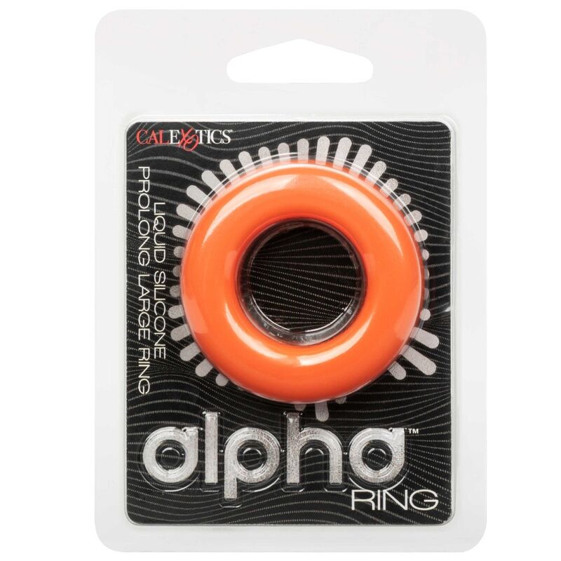 CALEXOTICS - ALPHA ANILLO PROLONG GRANDE NARANJA