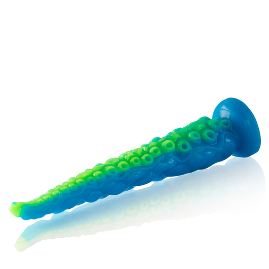 EPIC - SCYLLA DILDO TENTÁCULO FINO FLUORESCENTE TAMAÑO GRANDE