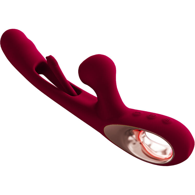 ARMONY - IMPACT SWING VIBRADOR & ESTIMULADOR DUAL MODELO 2 BURDEOS