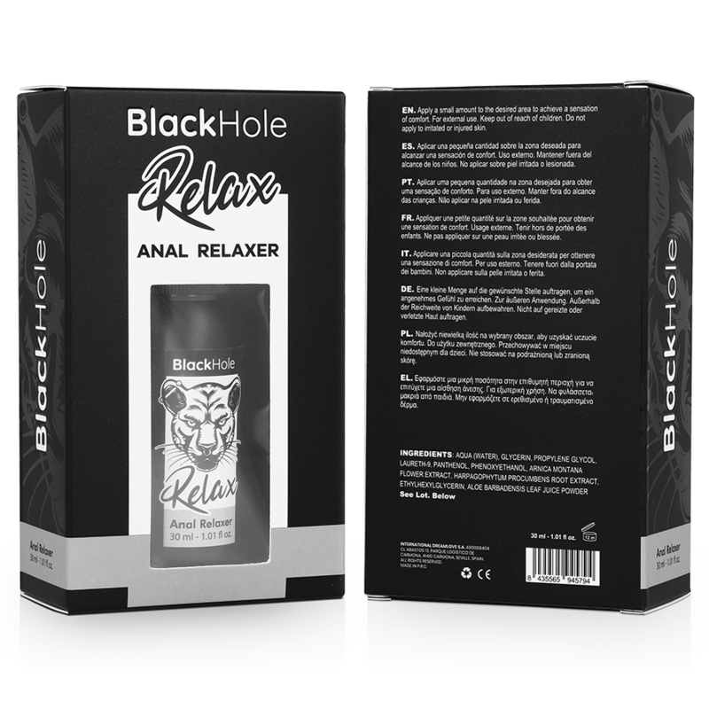 BLACK HOLE - SPRAY EXPLORER RELAJANTE ANAL 30