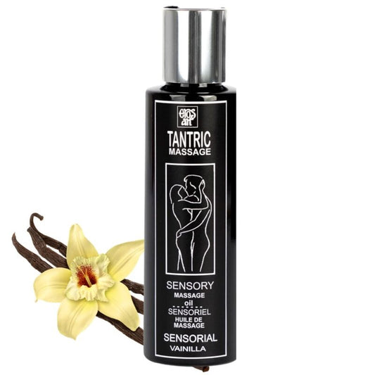 EROS-ART - ACEITE MASAJE TANTRICO NATURAL Y AFRODISÍACO VAINILLA 100 ML