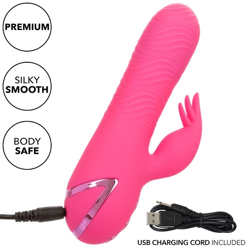 CALEXOTICS - SACRAMENTO SWEETIE VIBRADOR RABBIT ROSA BY CALIFORNIA DREAMING