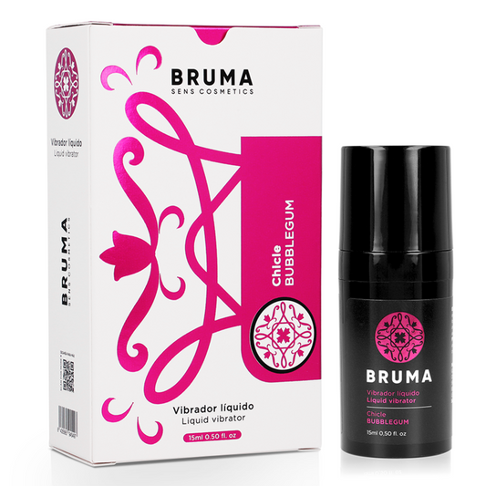 BRUMA - POTENTE GEL VIBRADOR LÍQUIDO CHICLE 15 ML