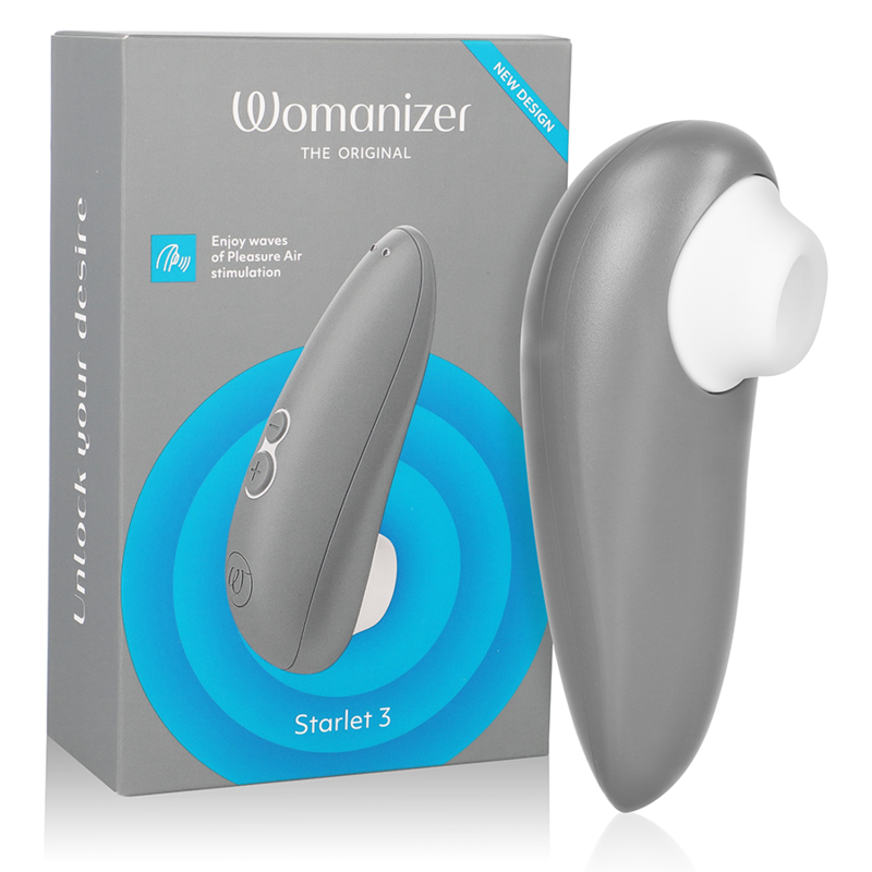 WOMANIZER - STARLET 3 ESTIMULADOR CLÍTORIS GRIS