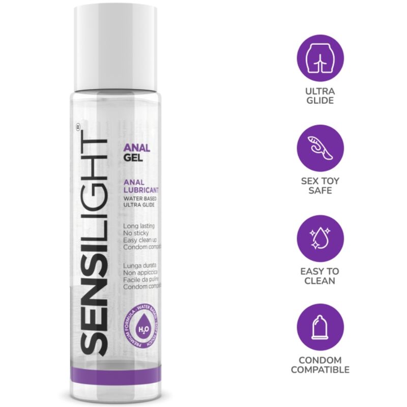 INTIMATELINE - SENSILIGHT SLIDING ANAL GEL 60 ML