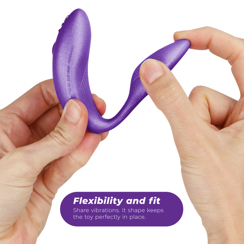 WE-VIBE - CHORUS VIBRADOR PAREJAS CON CONTROL SQUEEZE LILA