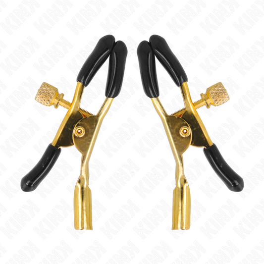 KINK - PINZAS PARA PEZONES DORADO 6 CM