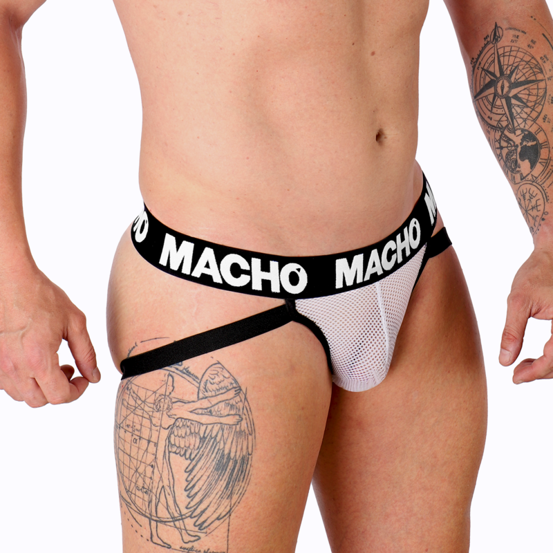 MACHO - MX26X1 JOCK REJILLA BLANCO S