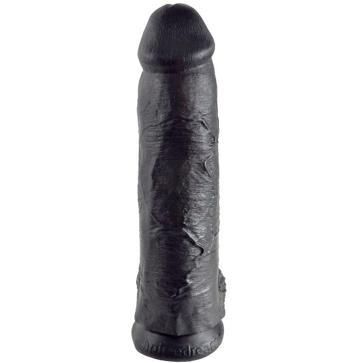 KING COCK - 12 PENE REALISTICO NEGRO 30.48 CM