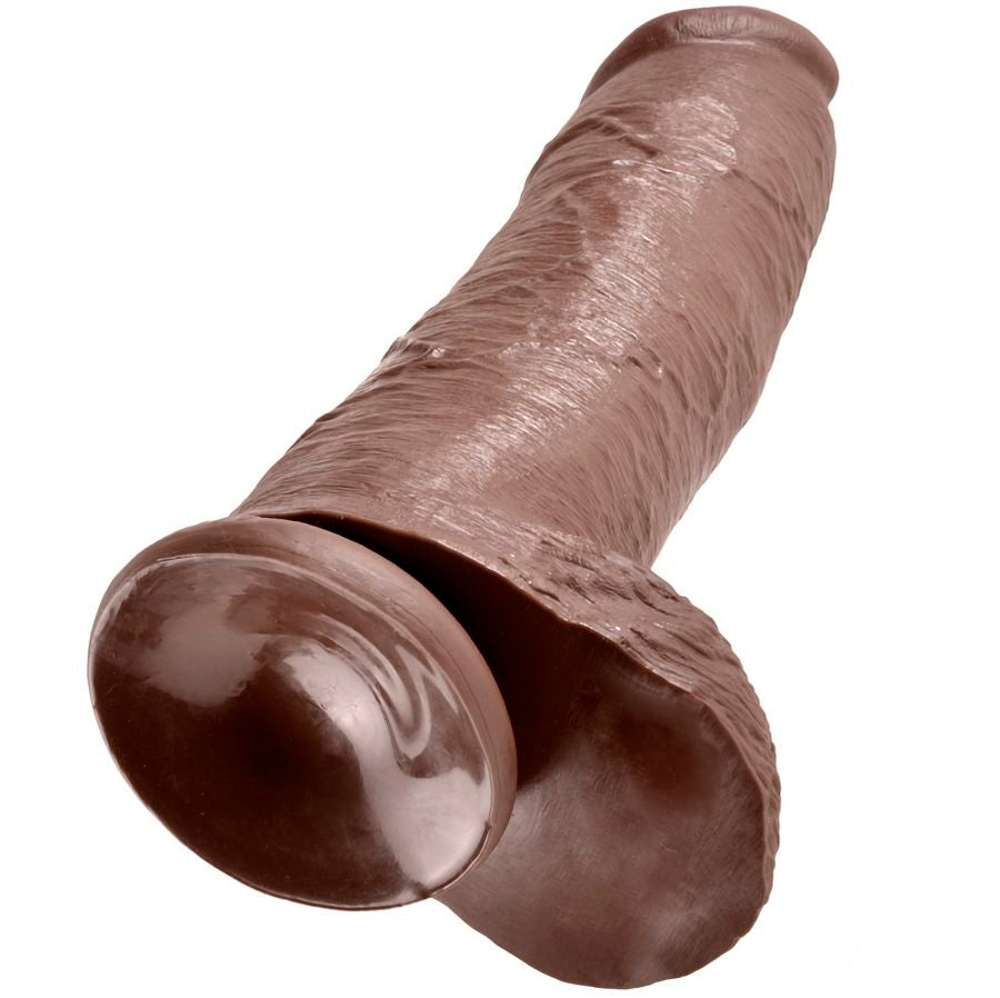 KING COCK - 12 PENE REALISTICO MARRON 30.48 CM