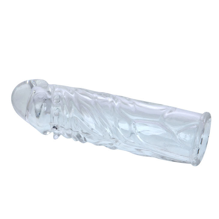 DANCE - PINK STIMULATING SILICONE PENIS COVER 13 CM