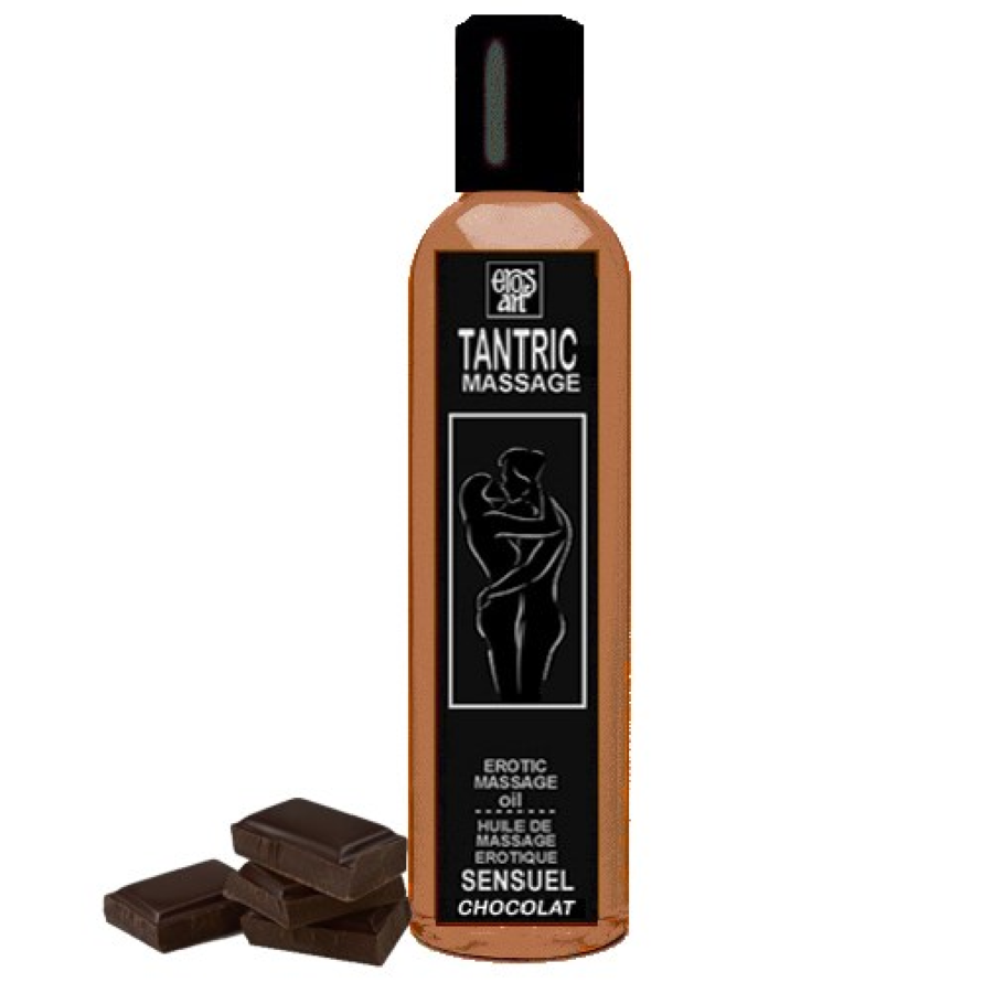 EROS-ART - NATURAL TANTRIC MASSAGE OIL AND CHOCOLATE APHRODISIAC 200 ML