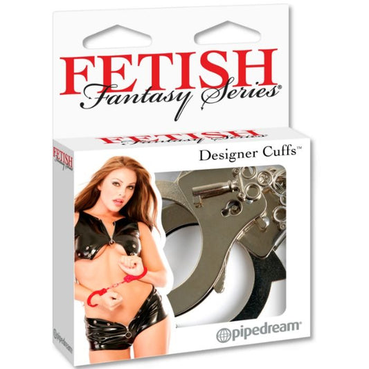 FETISH FANTASY SERIES - SERIES DESIGNER METAL HANDCUFFS