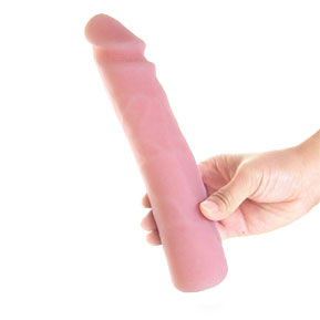 BAILE - DILDO SILICONA TACTO PIEL REALISTICO 23 CM