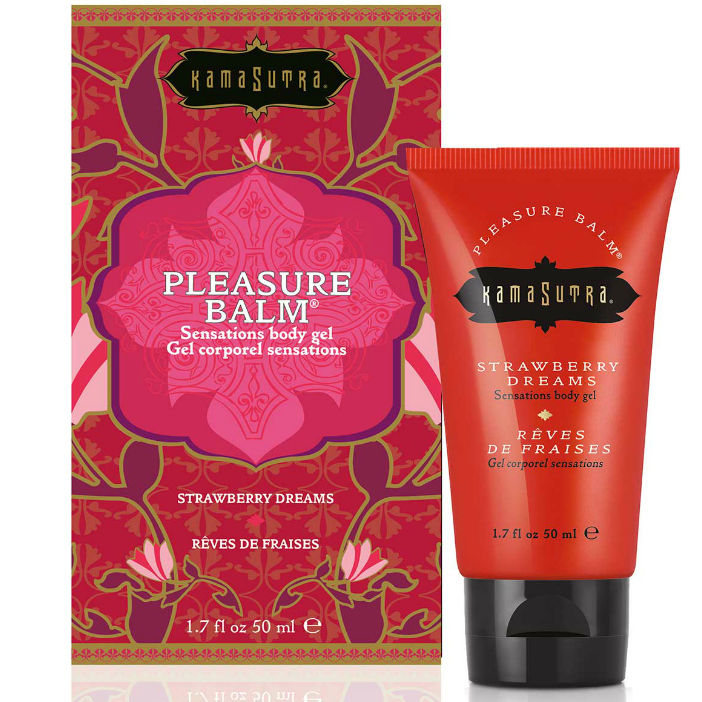 KAMASUTRA - BALSAMO PLACER ESTIMULANTE SABOR SUEÑOS DE FRESA 50ML