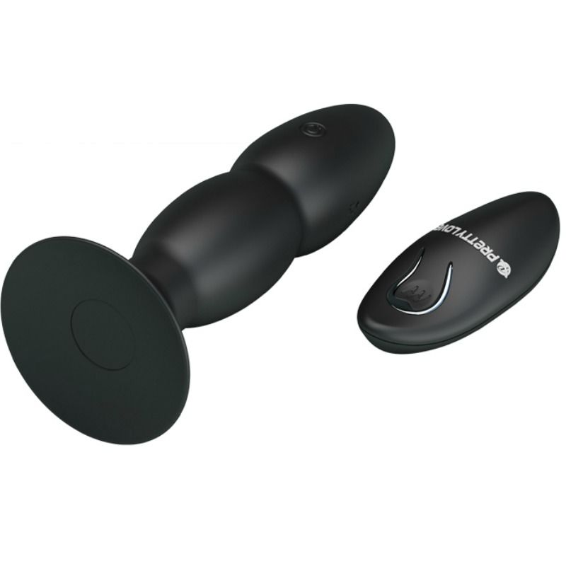 PRETTY LOVE - VIBRATOR PLUG AND ROTATION BY REMOTE CONTROL