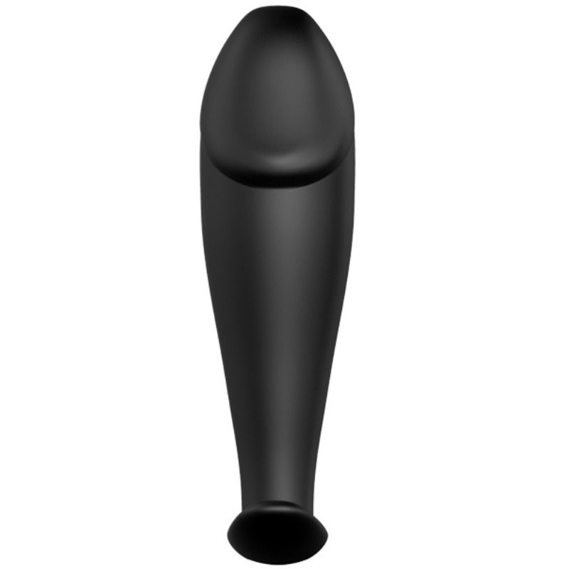 PRETTY LOVE - SILICONE ANAL PLUG FORM PENIS AND 12 VIBRATION MODES BLACK