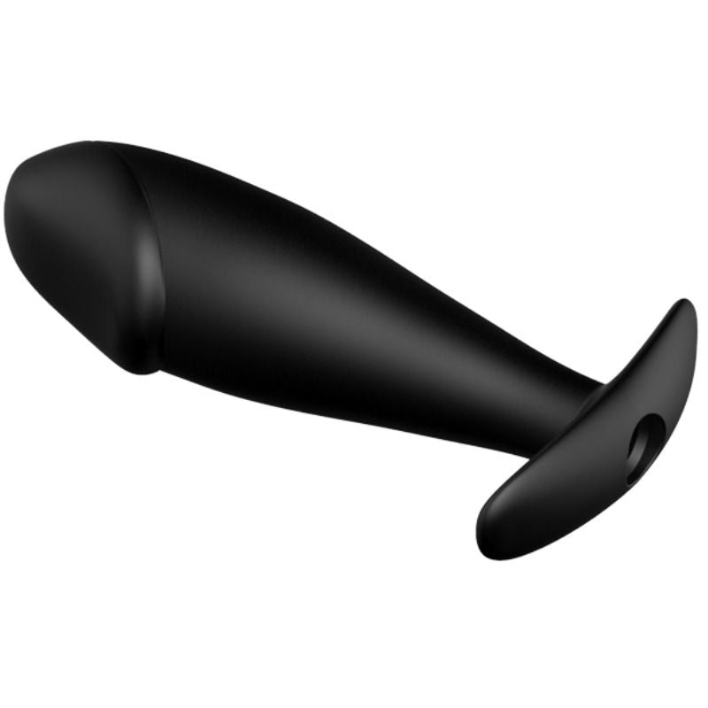 PRETTY LOVE - SILICONE ANAL PLUG FORM PENIS AND 12 VIBRATION MODES BLACK