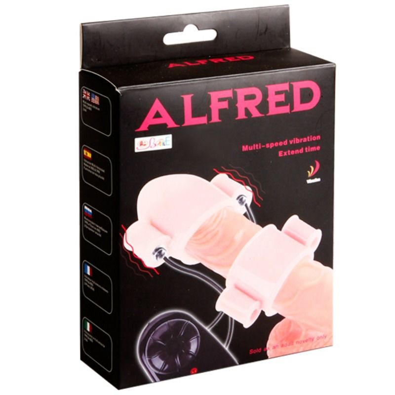 DANCE - ALFRED PENIS VIBRATING COVERS WITH CONTROL