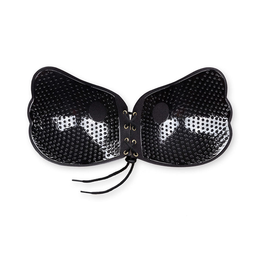 BYE-BRA - LACE-IT PUSH-UP ENHANCEMENT BLACK D CUP