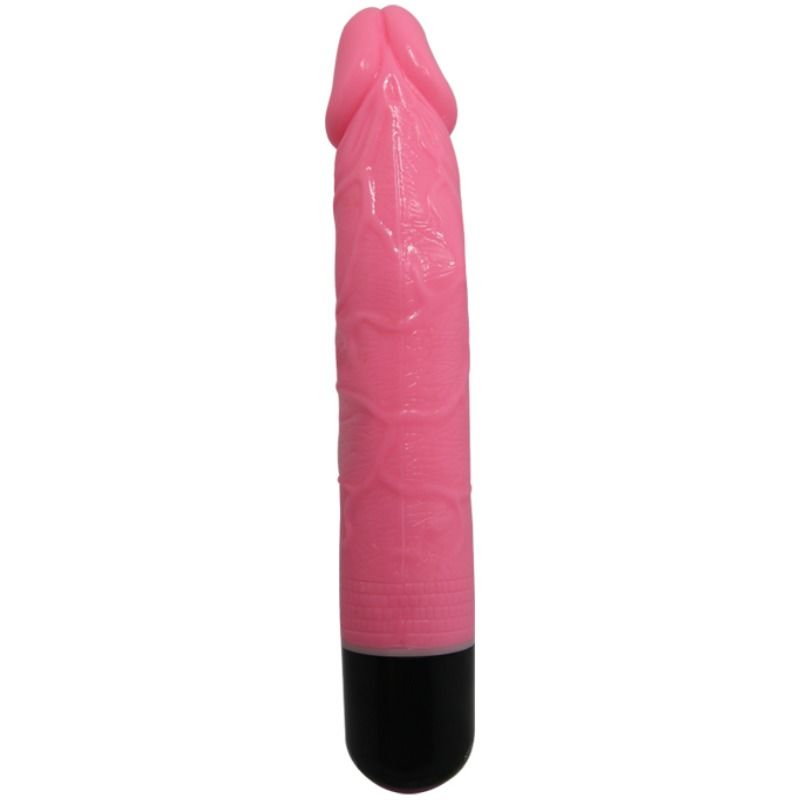 BAILE - COLORFUL SEX VIBRADOR REALISTICO ROSA 23 CM