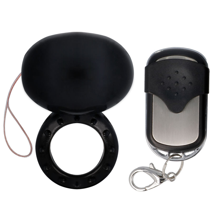 SPIRIT - ANILLO VIBRADOR CONTROL REMOTO NEGRO