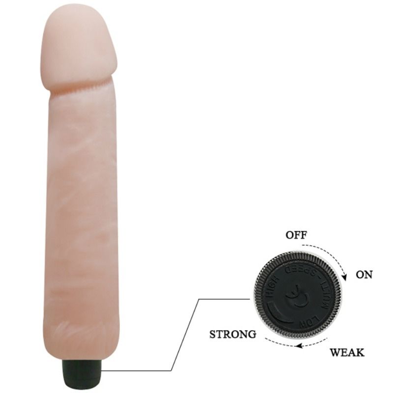 DANCE - LOVE COMPANION VIBRATOR DILDO 25 CM