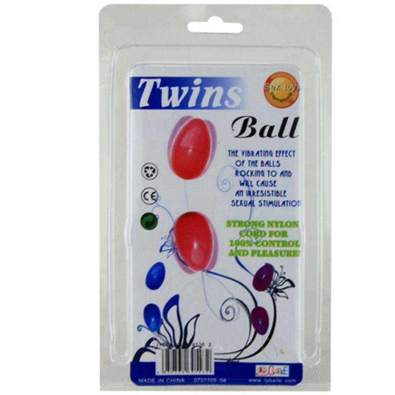 DANCE - TWINS BALLS LILAC ANAL BALLS