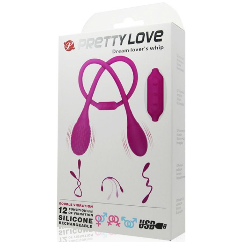 PRETTY LOVE - UNISEX DREAM LOVERS WHIP 2 STIMULATOR