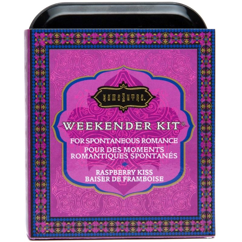 KAMASUTRA - WEEKENDER TIN KIT RASPBERRY KISS FRAMBUESA