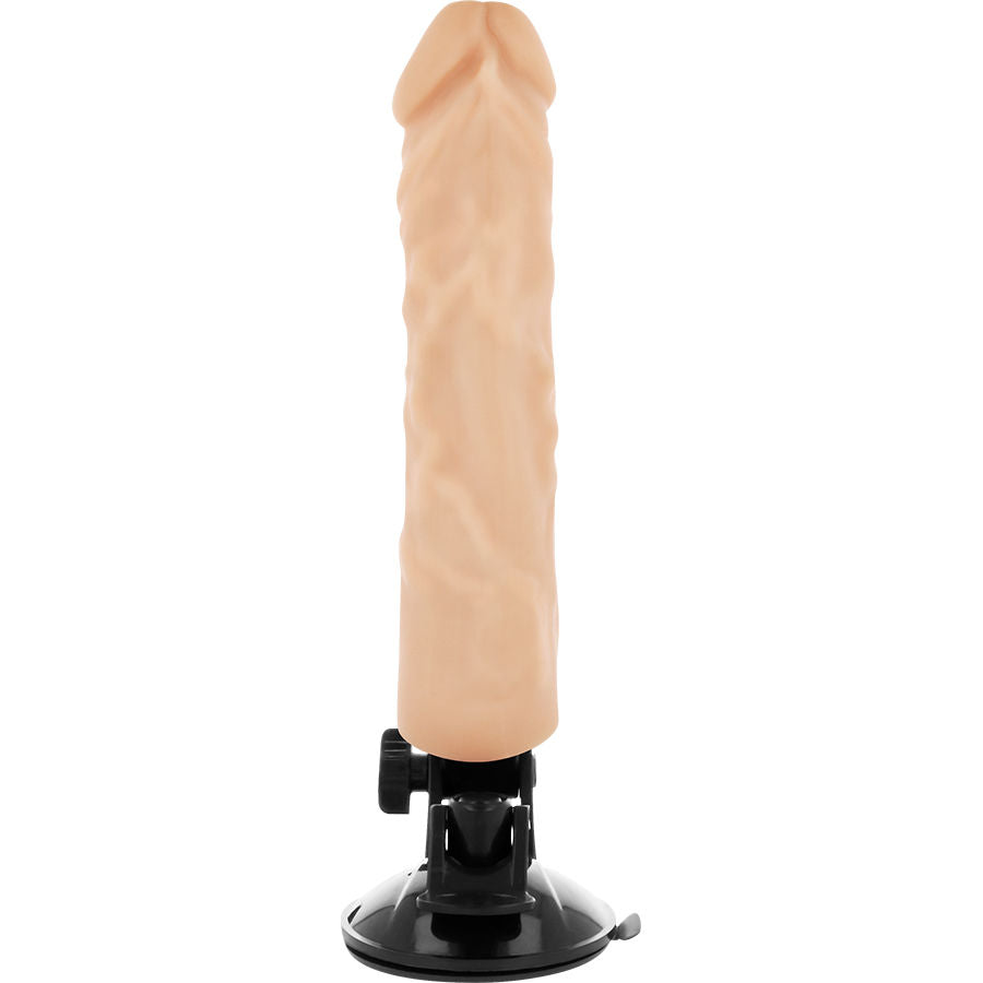 BASECOCK - REALISTIC VIBRATOR NATURAL REMOTE CONTROL 21 CM -O- 4 CM