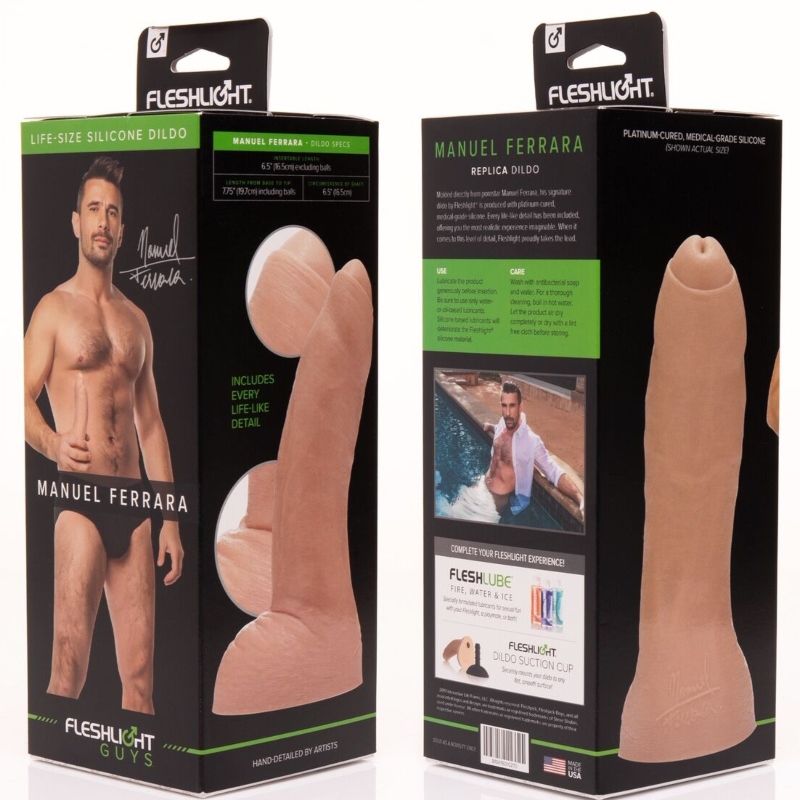 FLESHJACK - MANUEL FERRARA DILDO 19.7 CM