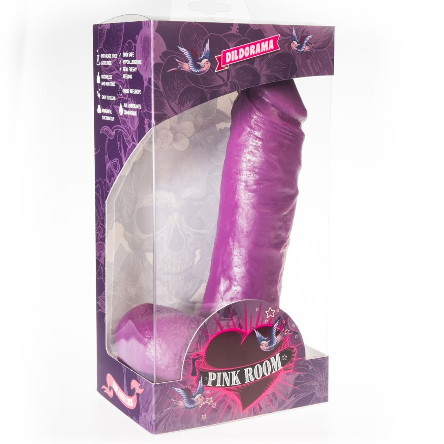 PINK ROOM - ANTON DILDO REALISTICO LILA 21.5 CM