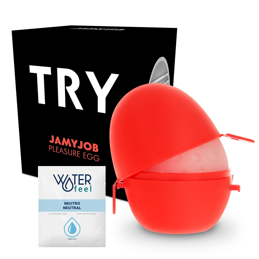 JAMYJOB - DISCREET MASTURBATOR EGG BLACK TRY VERSION