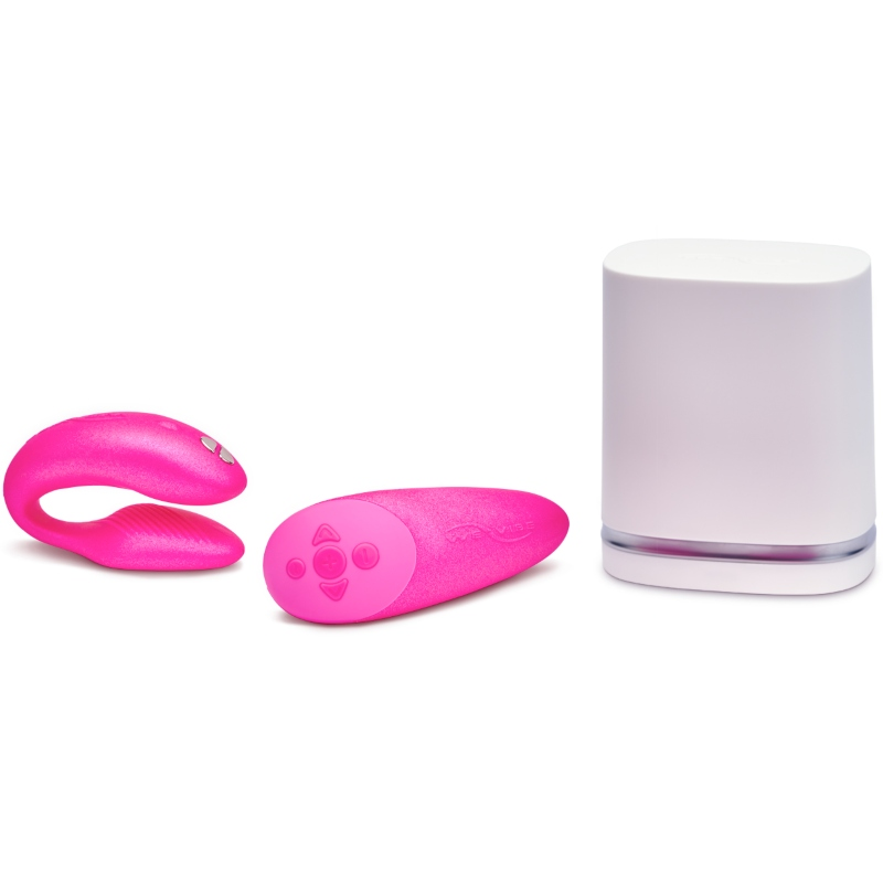 WE-VIBE - CHORUS VIBRADOR PAREJAS CON CONTROL SQUEEZE ROSA