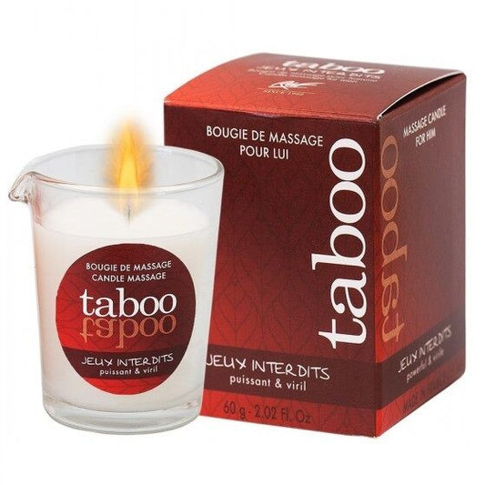 RUF - TABOO VELA DE MASAJE PARA ÉL JEUX INTERDITS AROMA LIQUEN SALVAJE