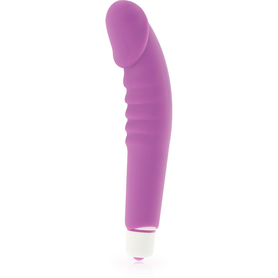 DOLCE VITA - REALISTIC PLEASURE LILAC SILICONE VIBRATOR